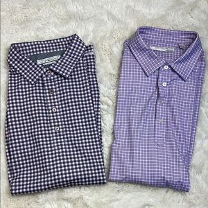 Bundle of 2 Carnoustie Tech Golf Performance Polo Shirts XXL- LIKE NEW